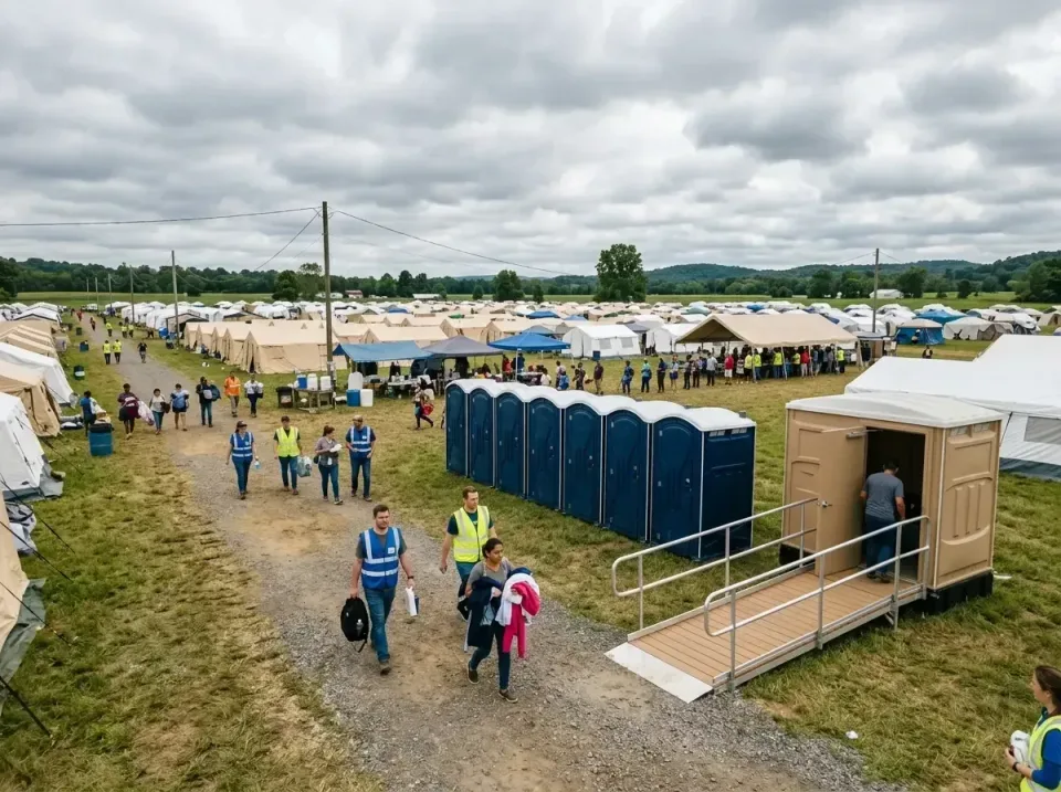 disaster-relief-camp-restrooms-010 — frequently asked questions, Dumpster & Portable Bathrooms Rental in Savage, MD